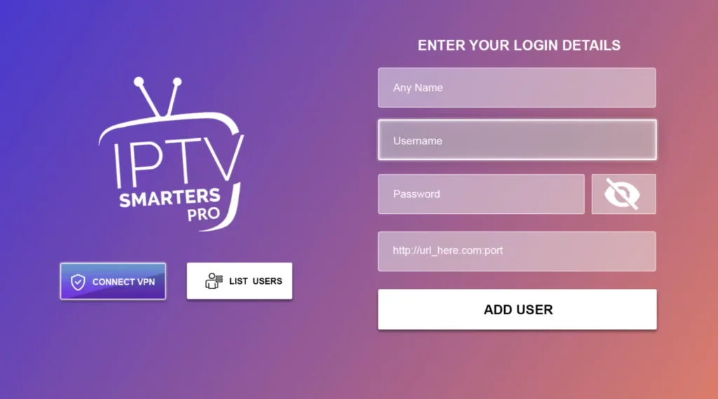 Configure IPTV Smarters Pro on Roku