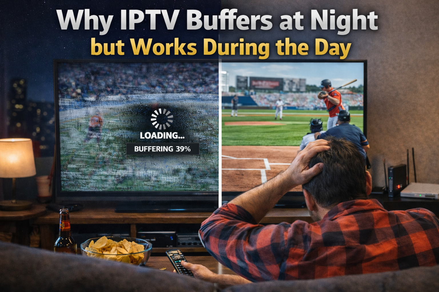 Why IPTV Buffers at Night but Works During the Day